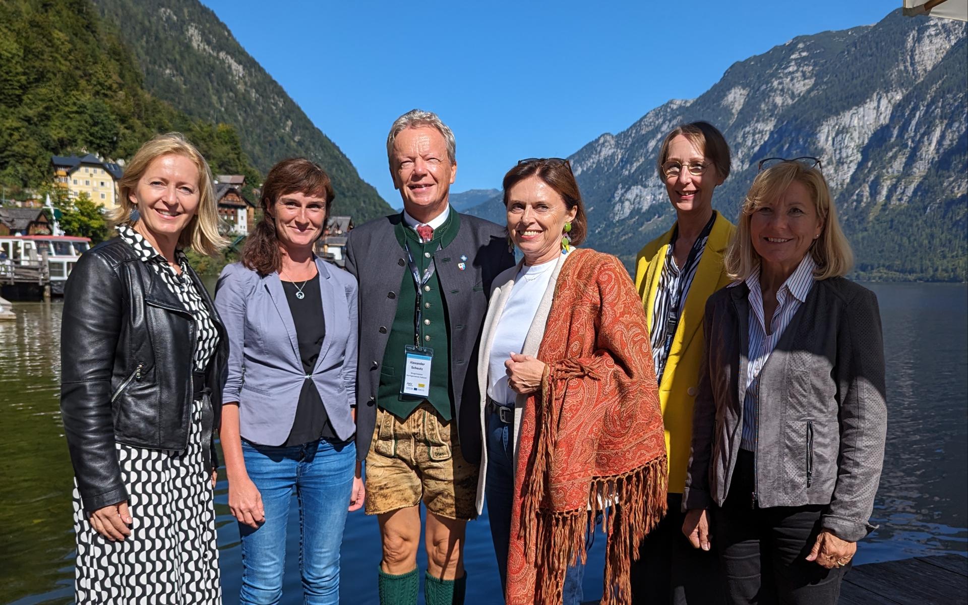 BGM Hallstatt Alexander Scheutz REGIS Verein Staatsekretärin Kultur