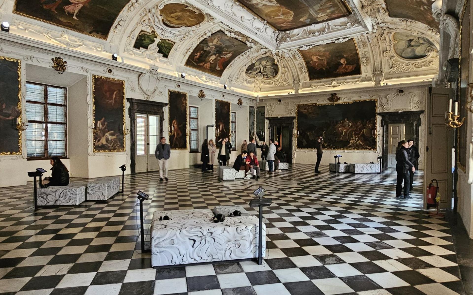 Planetensaal Schloß Eggenberg