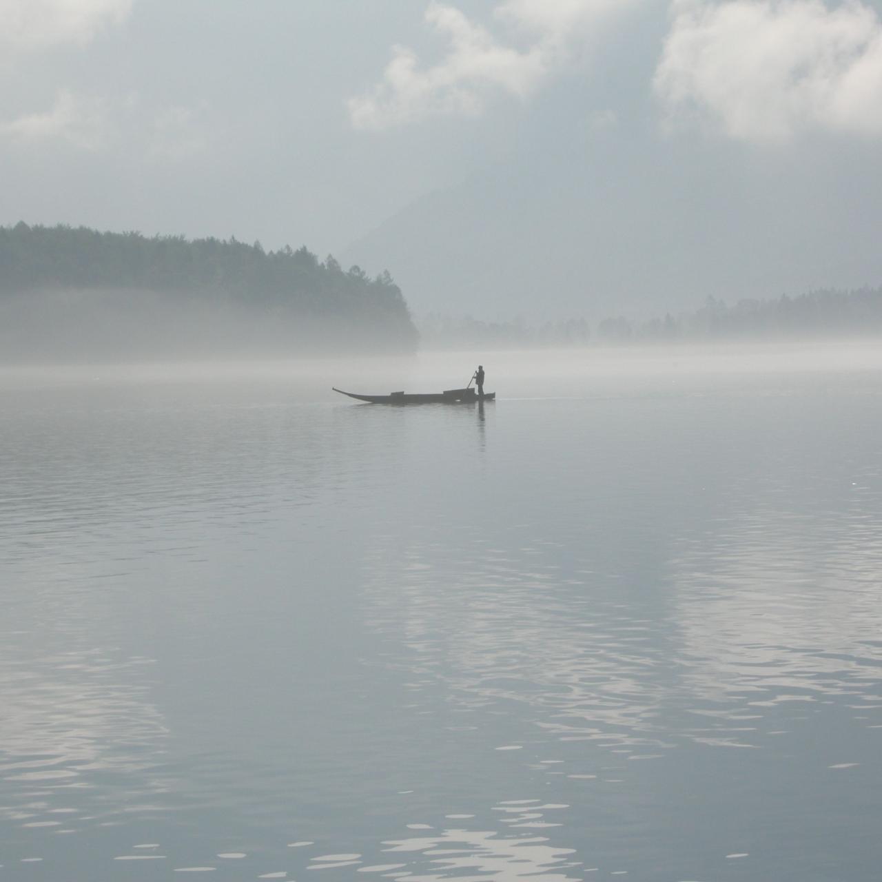 Plätte am See